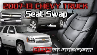 Install 20142020 GM Seats in your 20072013 GMT900 Truck or SUV. DIY Direct BoltIn Swap.
