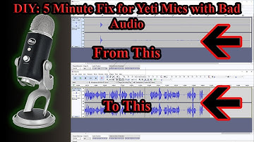 DIY: Blue Yeti Mic Audio Fix