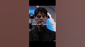 The Thinker vs Savitar (with proofs) #shorts #theflash