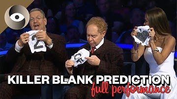 "it is really a great trick"- Penn | Killer Blank Prediction by Adrian Vega | full performance