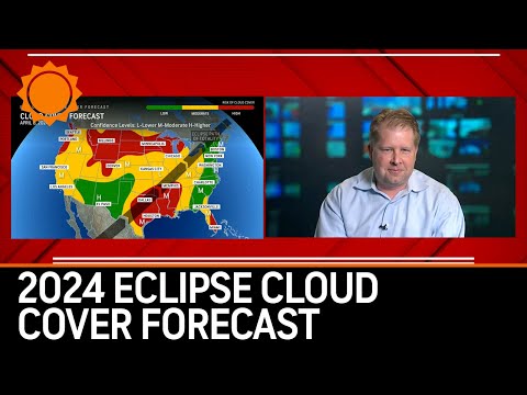 2024 Eclipse Cloud Cover Forecast | AccuWeather