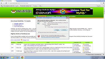 Instalação do WAMP + HeidiSQL