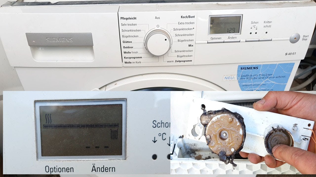 Bosch Trockner Serie 4 Kein Wasser Im Behälter Behälter blinkt-pumpt Wasser nicht hoch Trockner Siemens Bosch