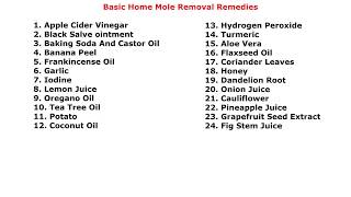 Want to know how to remove a skin mole at home? Here are 30+ skin mole removal remedies