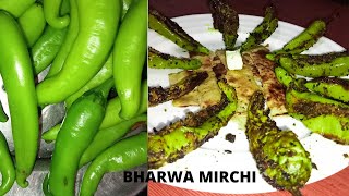 Kathyawadi Style Bharwa Mirch • COOKWITHRTHAKUR