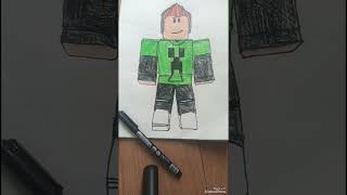 Roblox character Drawing part 2
