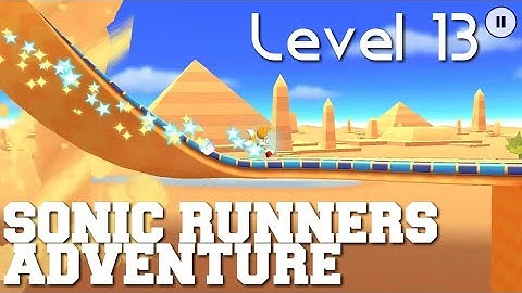 Sonic Runners Adventure Desert Ruins Level 13 Walkthrough Gameplay Android/iOS