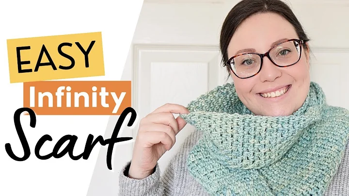 How To Crochet a QUICK & EASY Infinity Scarf // Beginner Tutorial