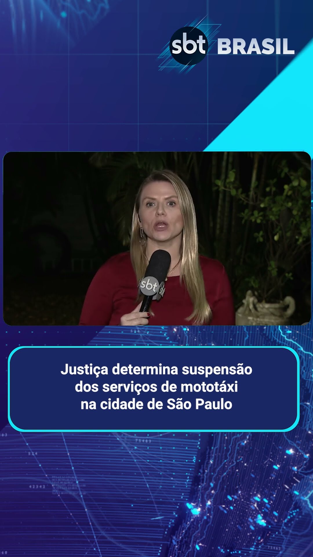 Justiça determina suspensão de serviços de mototáxi em São Paulo | SBT Brasil (27/01/25)