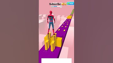 Spiderman Skater Stacker gameplay walkthrough | android,iOS mobile | all Level | #shorts games