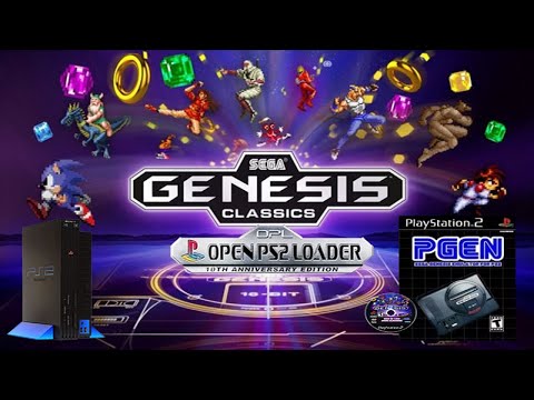 Emulador de Sega Genesis PGen com 1.237 Roms ISO Para OPL Download Link na descrição do vídeo