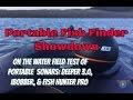 2016 Portable Fishfinder Showdown - Deeper vs. iBobber vs. Fish Hunter on the salt water