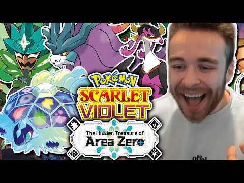 NEW POKEMON SCARLET & VIOLET DLC REACTION! THE TEAL MASK & INDIGO DISK! Pokemon Presents 2023!