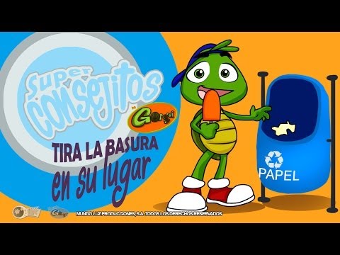 Super Consejitos De Gorgui Tira La Basura En Su Lugar Youtube