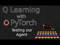 Q learning tutorial testing  visualizing