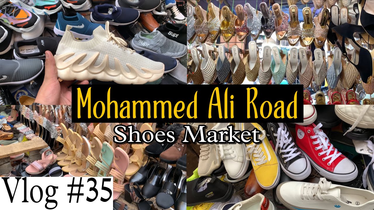 Shoes Wholesale Market In Mumbai | Mohammed Ali Road | #shoemarket - Jiten  Bajaj - YouTube