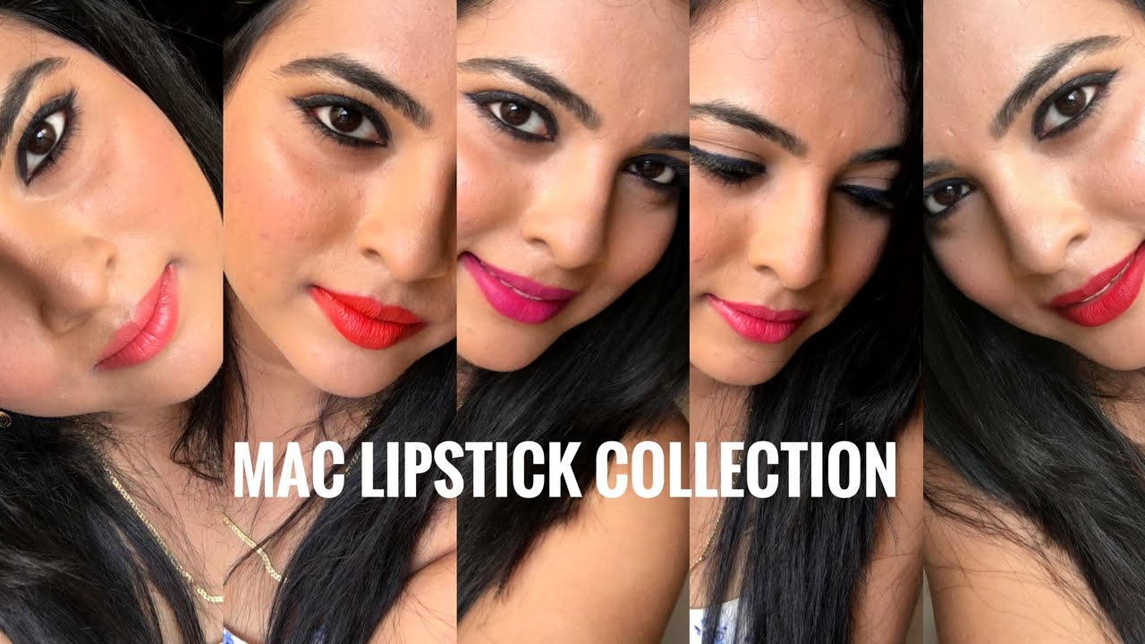 Mac Lipstick Collection 16 For Indian Skin Dimplesavio Youtube