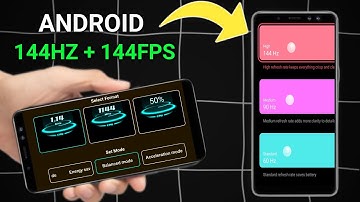 Ontgrendel 120 fps Android + 144 Hz 144 FPS zonder root 100% werkend | Max FPS, vertraging opgelo...