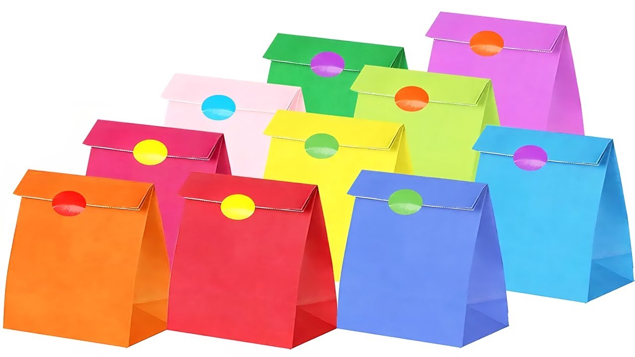 How to make a paper gift bag easy, paper Gift Bags, Paper Bags Party, cute paper bag, Paper Bag