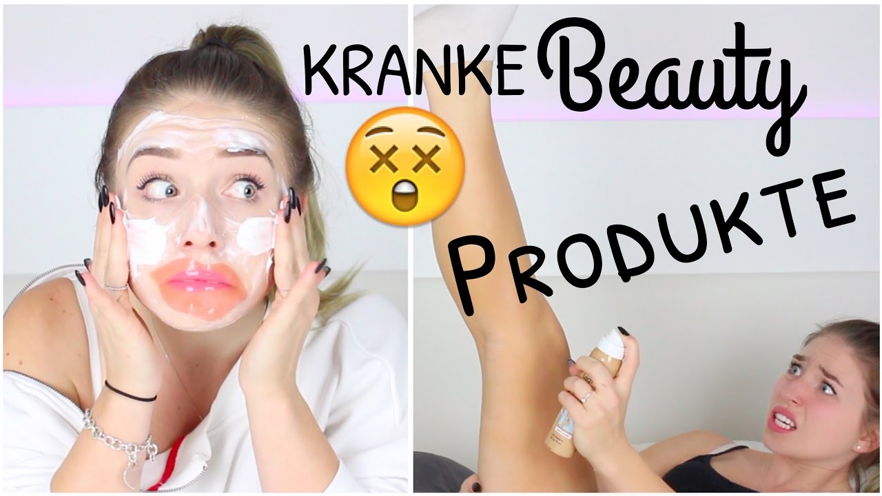 AUFSPRÜHBARE STRUMPFHOSE ?! 😵 kranke Beauty Produkte ♥ BibisBeautyPalace