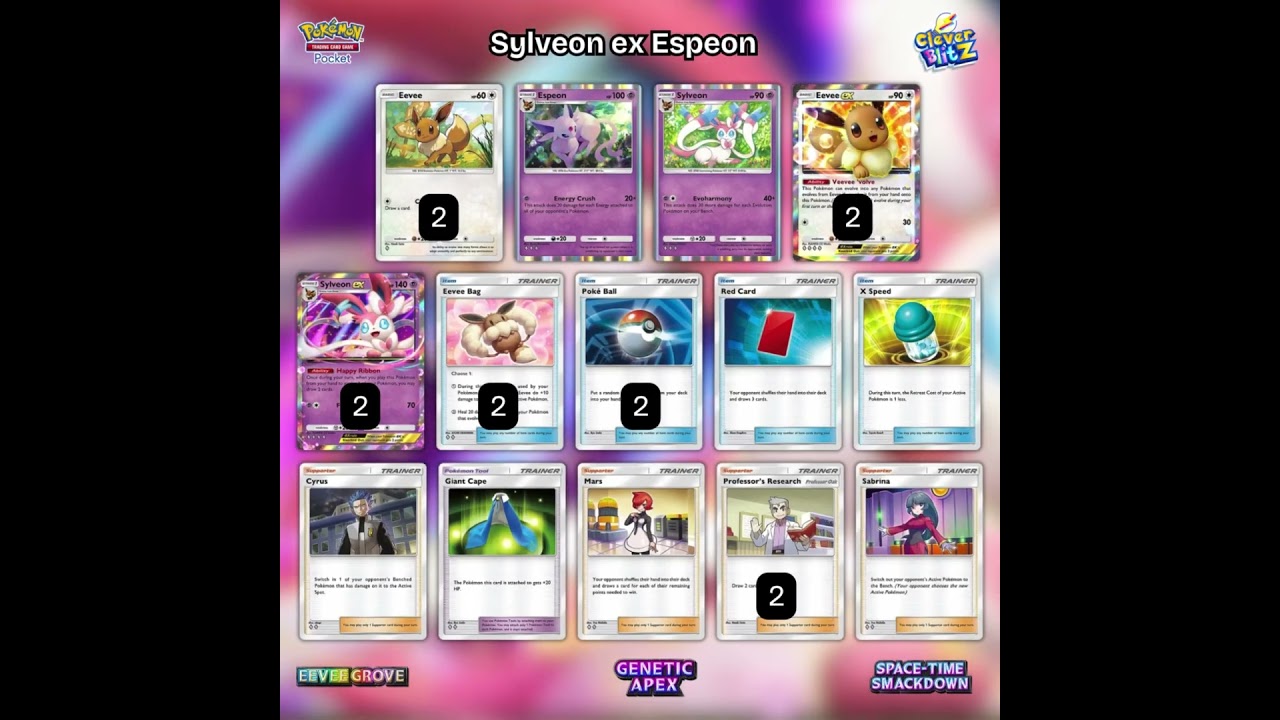 💖 Building the Ultimate Sylveon EX & Espeon Deck! 🌸🧠 