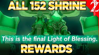 All 152 Shrines Completion Reward - Tears Of The Kingdom