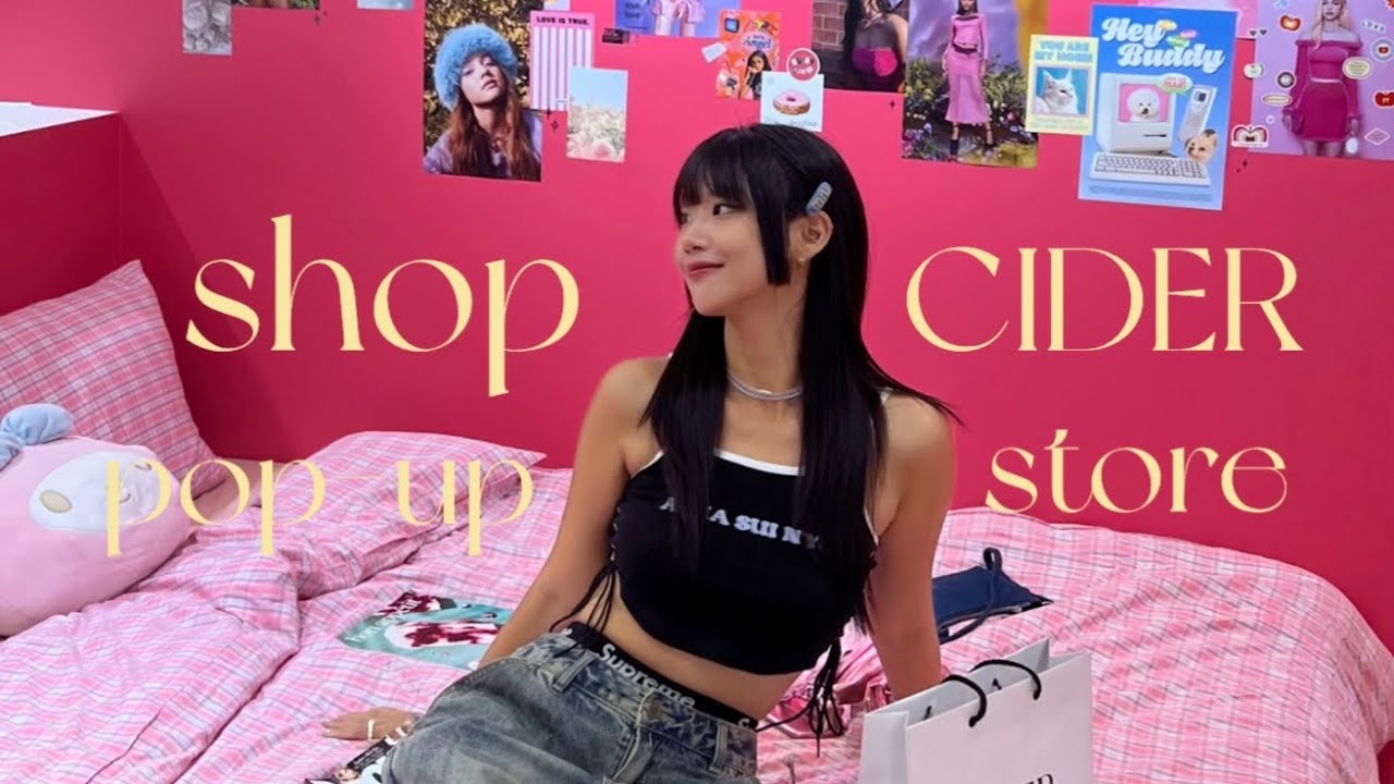 샵사이다 세계최초 팝업 4분요약💖 shop cider YouTube