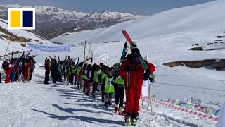 Afghan skiers hit the slopes despite barriers by South China Morning Post 20,588 views 4 days ago 2 minutes, 28 seconds