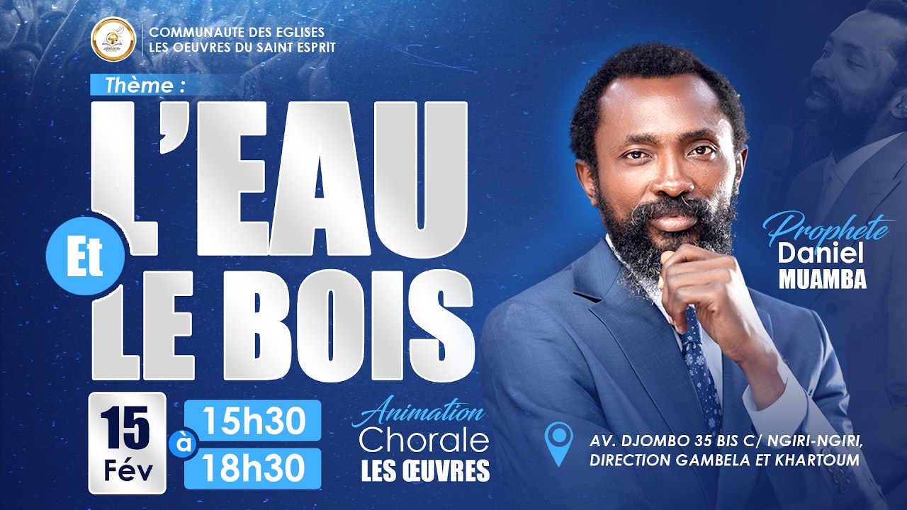 CLOTURE 6e Edition GOLIATH DOIT TOMBER AVEC LE PROPH DANIEL MUAMBA