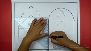 ARCOS GEOMETRICOS (Arco ojival, Arco romano )