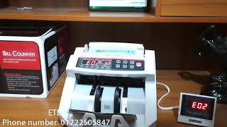 Electronic Money Bill Counter 2108 Uvmg Counterfeit Detection