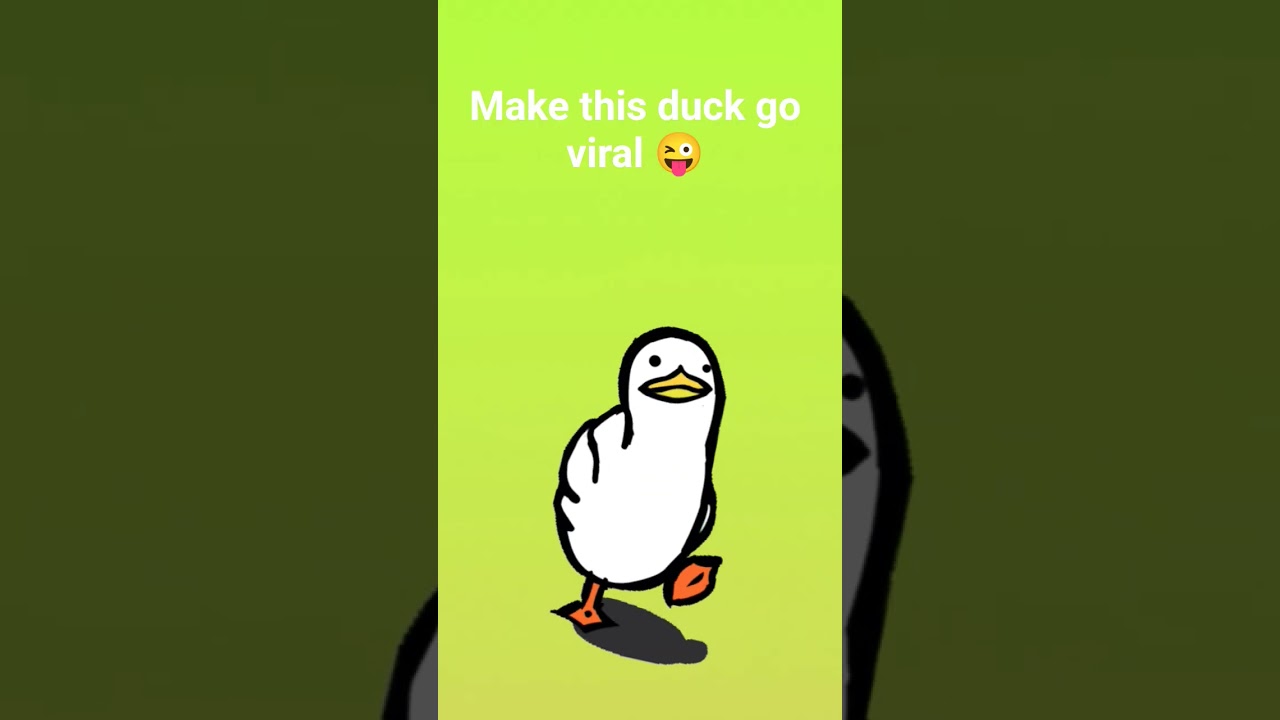 make this duck viral 😜