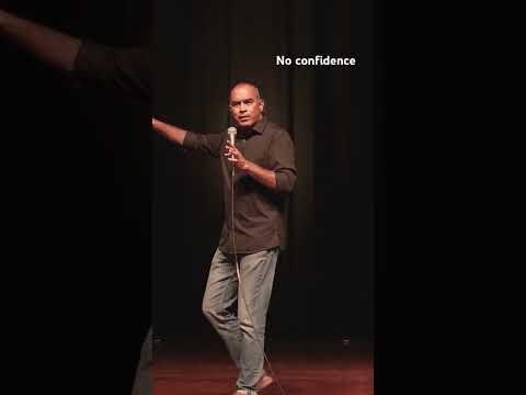 No confidence #standupcomedy #comedy #funny #funny #jokes #comedyshorts