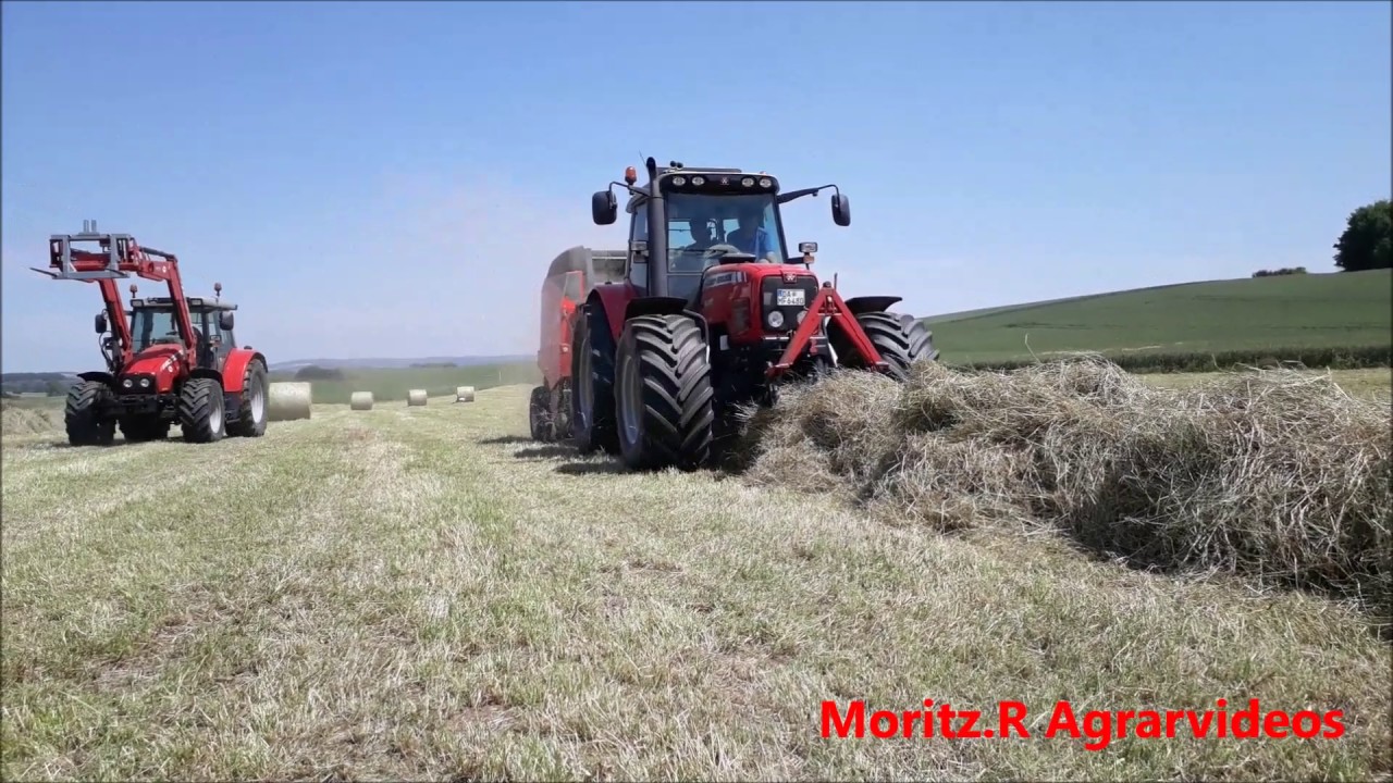 Heuernte 2017 mit Massey Ferguson