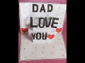 Father's day card idea 🥰/ pop up card /🎁🎉father's day gift idea #fatherdaycard #shorts#youtubeshort