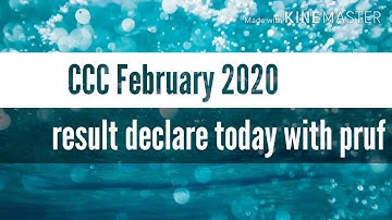 Ccc february results out