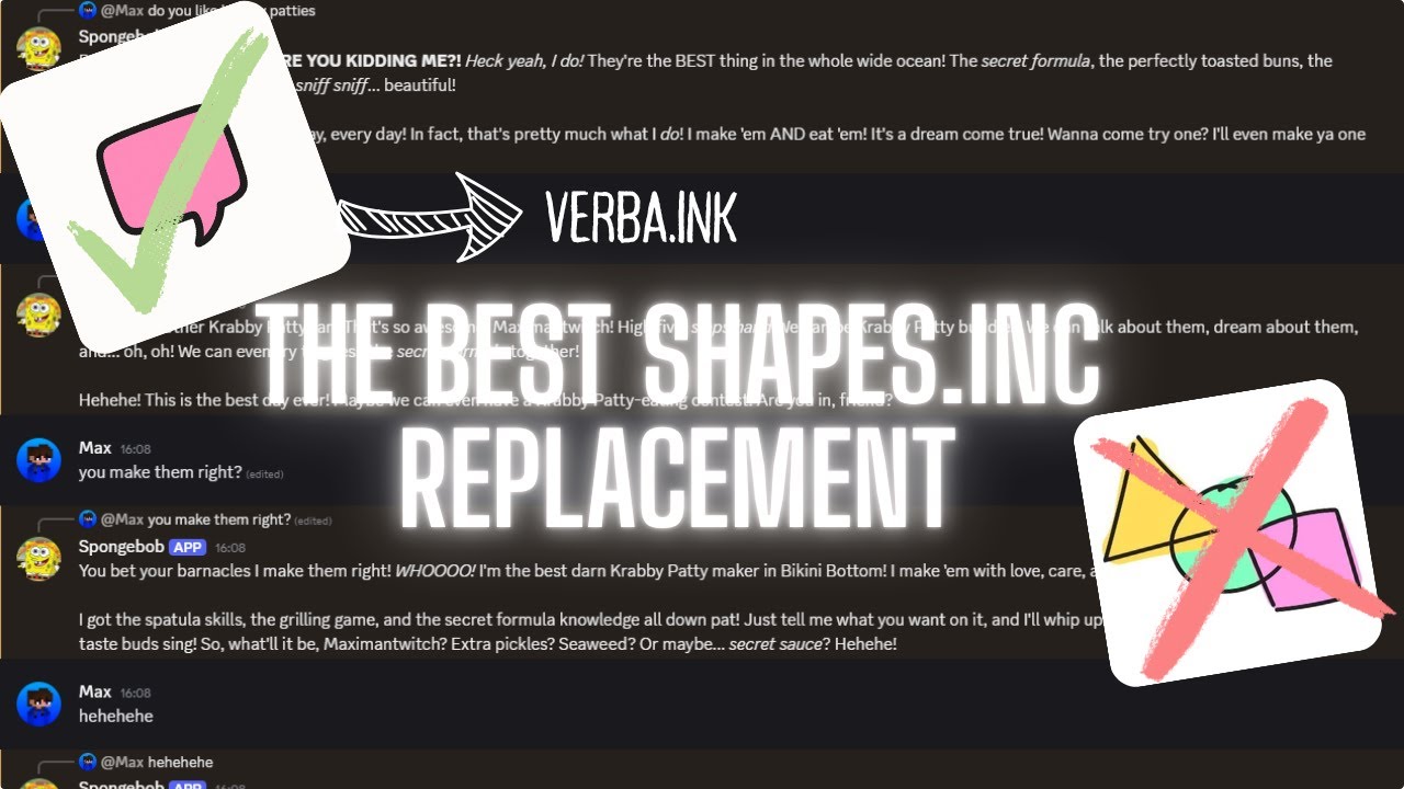 Verba Best Shapes.inc Discord Replacement YouTube