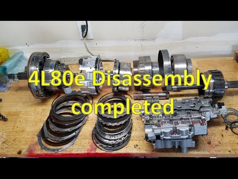 4L80e rebuild Part 3 - Fully disassembled in 4K! - YouTube