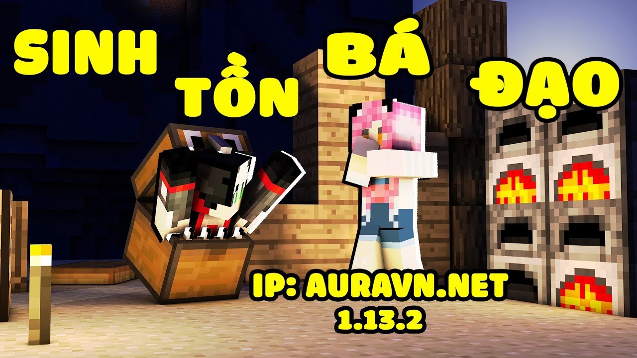 minecraft .net  New  REDHOOD STREAM THỬ THÁCH SINH TỒN BÁ ĐẠO NHẤT THẾ GIỚI MINECRAFT SERVER IP: AURAVN.NET*MỀU SINH TỒN