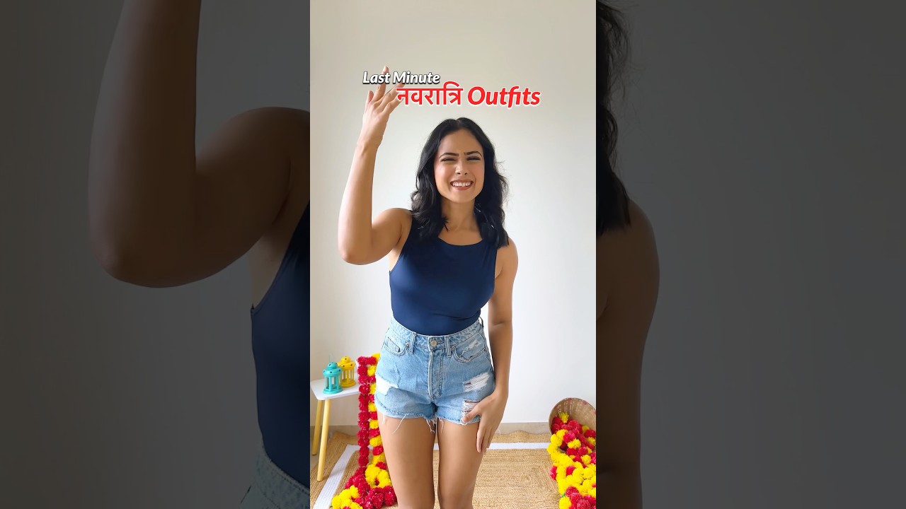 Идеи нарядов для Навратри в последнюю минуту 