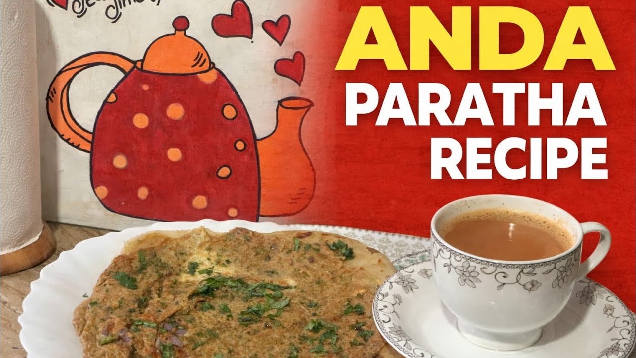Easy Anda Paratha Recipe | Crispy Egg Paratha | Quick Breakfast | Easy Cook with Zee