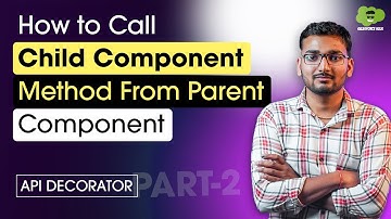 How to Call Child Component Method from Parent Component in LWC | API Decorator | LWC Tutorial