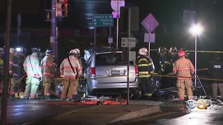Violent Crash Leaves 3 People Dead At Busy Montgomery County Intersection