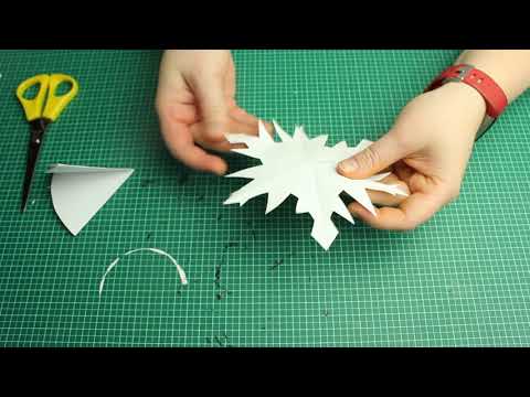 Video: Do-it-yourself Voluminöse Schneeflocken Für Das Neue Jahr: Anweisungen Und Fotos Von Ideen