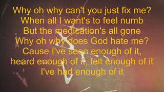 Video thumbnail of "Theory of a Deadman - Rx (Medicate) (Lyrics)"