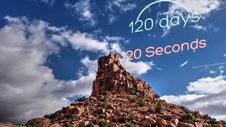 120 Days in 120 Seconds, Moving trough TAFRAOUT, HyperLapse- Morocco
