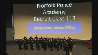 Norfolk Police Academy recruits 25 new officers