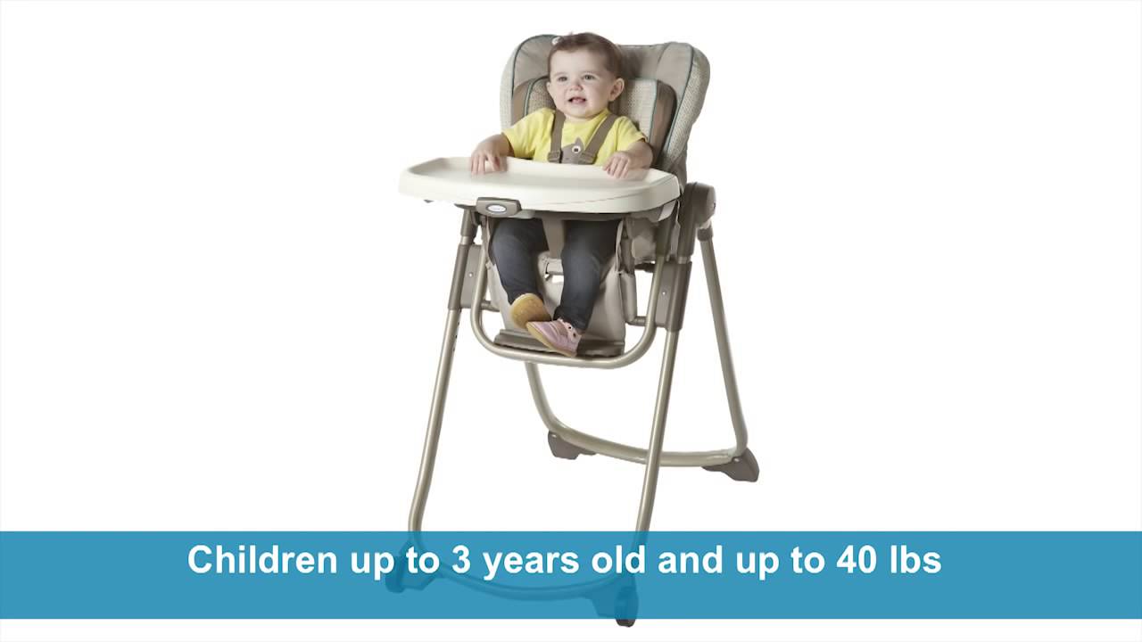 slim spaces high chair