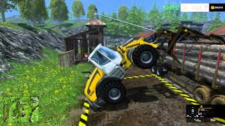 farming simulator 2015 wood chipper fail