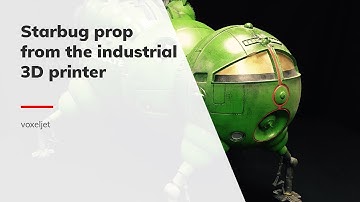 voxeljet: the 3D printed Starbug prop - Red Dwarf